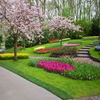 Jeu Jigsaw: Garden In Blossom en plein ecran