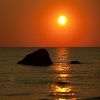 Jeu Jigsaw: Water Sunset en plein ecran