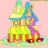 Kids coloring: Gingerbread house