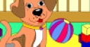 Jeu Kid’s coloring: The happy dog