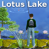 Jeu Lake Fishing: Lotus Lake en plein ecran