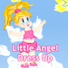 Jeu Little Angel dress up en plein ecran