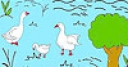 Jeu Little farm and ducks coloring