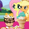 Jeu Little Pony Ice Cream en plein ecran