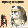 Jeu MapleStory Kill Panda en plein ecran