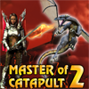Jeu Master of catapult 2: Earth of dragons. en plein ecran