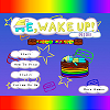 Jeu Me, Wake Up! Mini: Color Cake en plein ecran