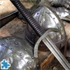 Jeu Medieval Knight Armor en plein ecran