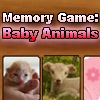 Jeu Memory Game: Baby Animals en plein ecran
