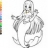 Mermaid coloring