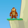 Jeu Monkey Cliff Diving en plein ecran