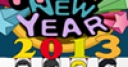 Jeu New Year Coloring Page