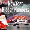 Jeu New Year Hidden Numbers en plein ecran
