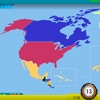 Jeu North America GeoQuest en plein ecran