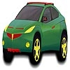 Jeu Oil green car coloring en plein ecran