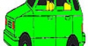 Jeu Old green car coloring