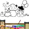 Jeu Online Bunny Coloring en plein ecran
