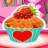 Orange Glazed Strawberry Cupcakes