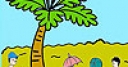 Jeu Palm  beach coloring