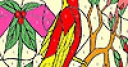 Jeu Parrot on the tree coloring