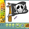 Jeu Pirates coloring pages en plein ecran