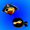 Jeu Pirates vs. Ninjas: Fupa Attack! en plein ecran