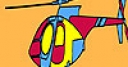 Jeu Private firm helicopter coloring