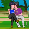 Jeu Public Park Bench Kissing en plein ecran