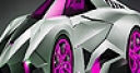 Jeu Purple motion concept car puzzle