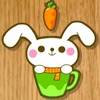 Jeu rabbit eats carrot en plein ecran