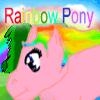 Jeu Rainbow Pony en plein ecran