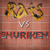 Jeu Rat vs Shuriken en plein ecran