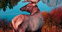 Jeu Red forest deers puzzle