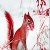 Red squirrel in the snow slide puzzle