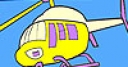 Jeu Sightseeing helicopter coloring