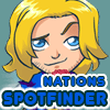 Jeu Spotfinder – Nations en plein ecran