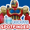 Jeu Spotfinder – Robots en plein ecran
