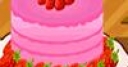 Jeu Strawberry Cake Decorations