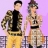 Stylish Couple with Leopard Print