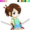 Jeu TAOFEWA – Female Chibi Ninja Coloring Game (Maya Chibi) en plein ecran