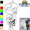 Jeu TAOFEWA – Skeleton Warrior – Coloring Game (walk02) en plein ecran