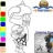 TAOFEWA – Skeleton Warrior – Coloring Game (walk02)