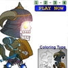 Jeu TAOFWA Skeletal Warrior Animation Coloring Game (Chibi Walk) en plein ecran