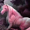 Jeu Tired pink horse slide puzzle en plein ecran