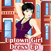 Jeu Uptown Girl dress up en plein ecran