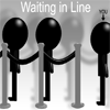 Jeu Waiting in Line en plein ecran