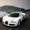 Jeu White Bugatti Veyron en plein ecran