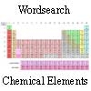 Jeu Wordsearch: Chemical Elements en plein ecran