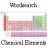 Wordsearch: Chemical Elements