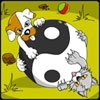 Jeu Yin Yang Puppy and Kitty Coloring Game en plein ecran